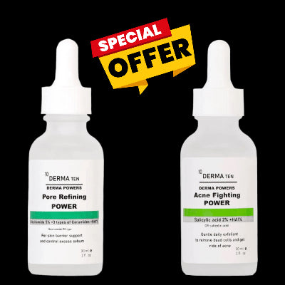 روتين قوي لعلاج الحبوب وتنظيف المسام بعمق